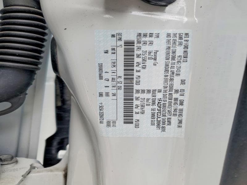 2018 FORD FOCUS SE 12