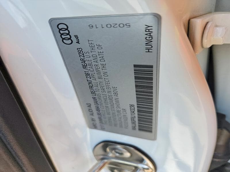2018 AUDI A3 PREMIUM PLUS 12