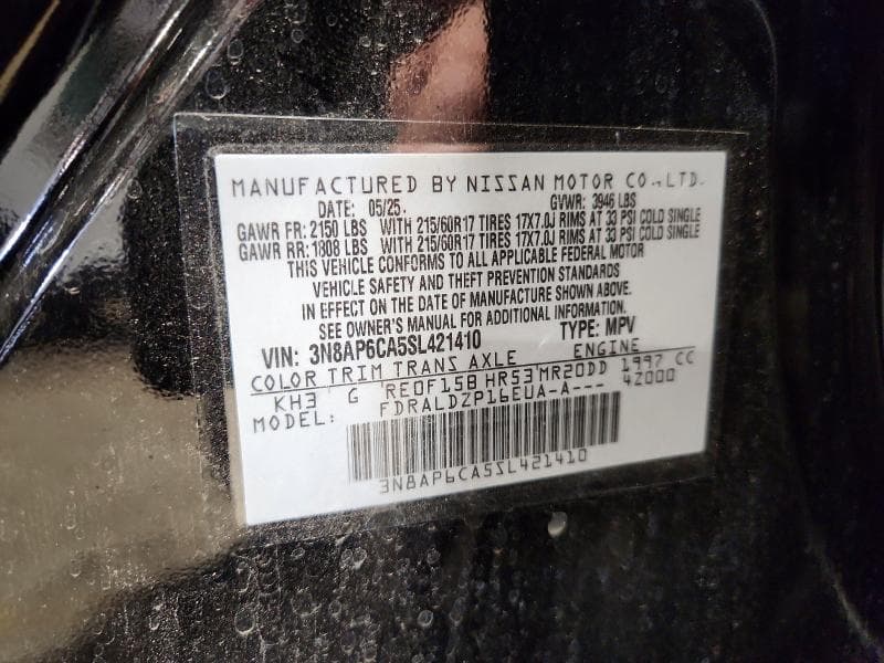2025 NISSAN KICKS SV 13