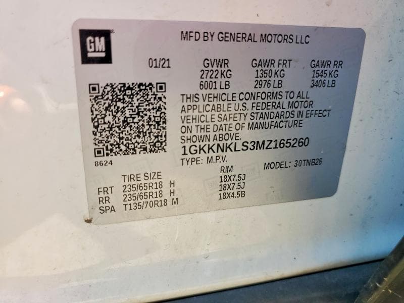 2021 GMC ACADIA SLE 13
