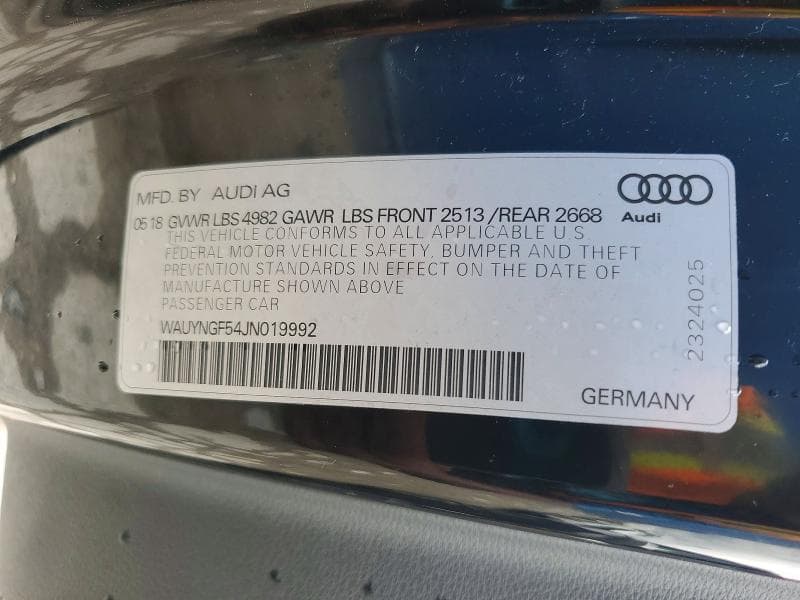 2018 AUDI A5 PREMIUM PLUS 13