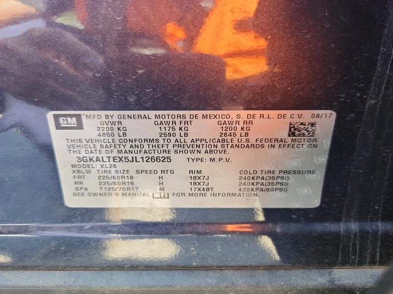 2018 GMC TERRAIN SLE 14