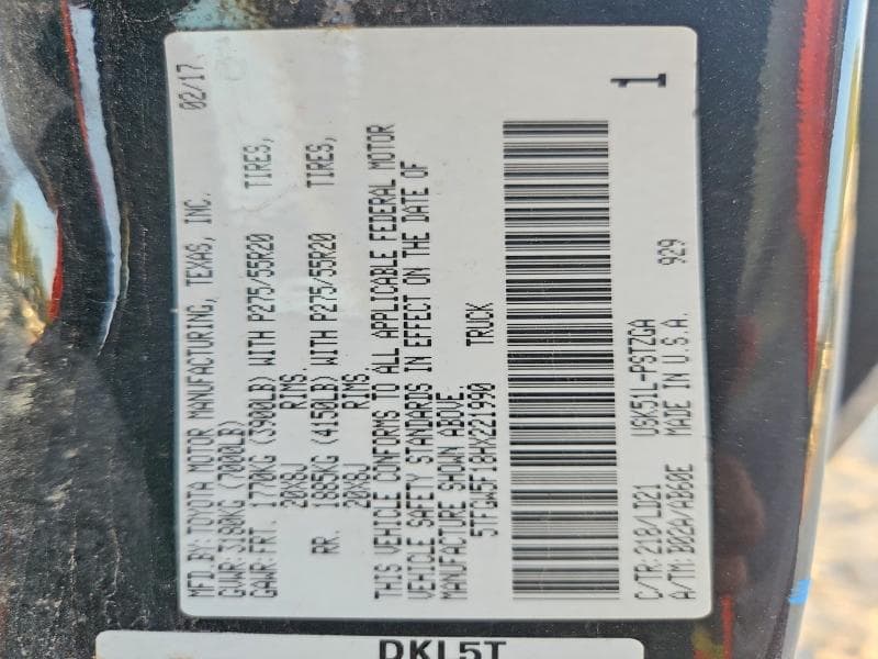 2017 TOYOTA TUNDRA 1794 EDITION 13