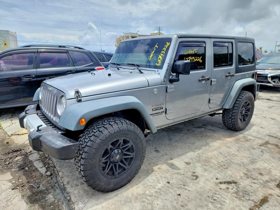 2017 JEEP WRANGLER UNLIMITED SPORT - 1