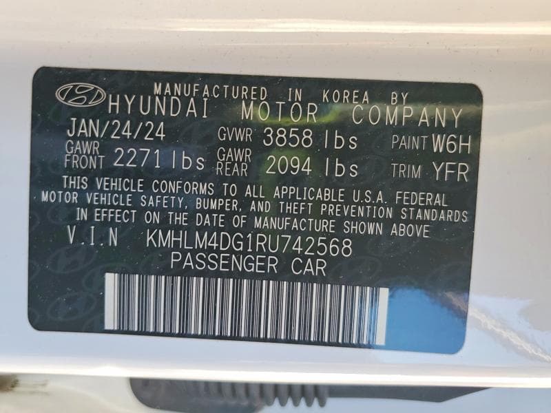 2024 HYUNDAI ELANTRA SEL 12