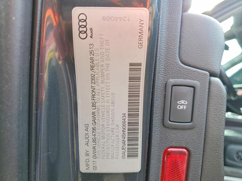 2017 AUDI A4 PREMIUM PLUS 12