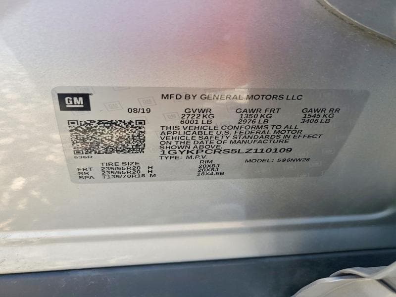 2020 CADILLAC XT6 PREMIUM LUXURY 12