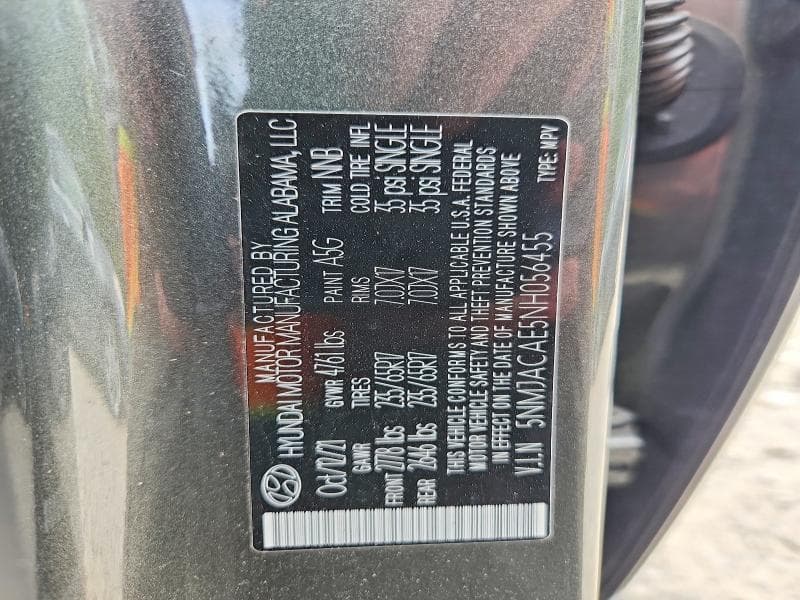 2022 HYUNDAI TUCSON SE 13