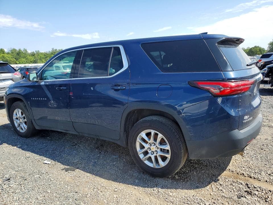 2022 CHEVROLET TRAVERSE LS 2