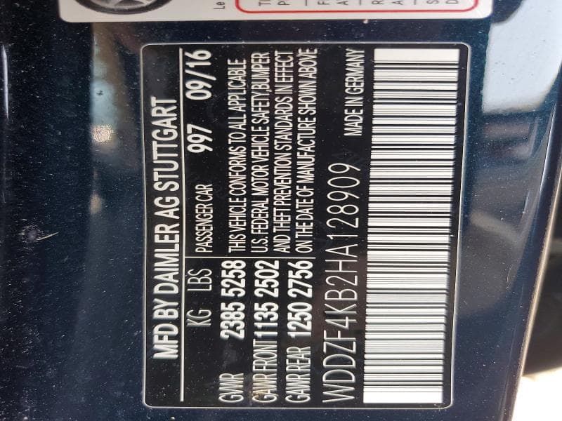 2017 MERCEDES-BENZ E 300 4MATIC 12