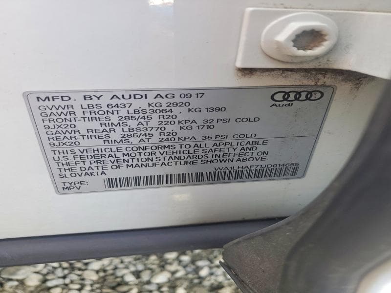 2018 AUDI Q7 PREMIUM PLUS 13