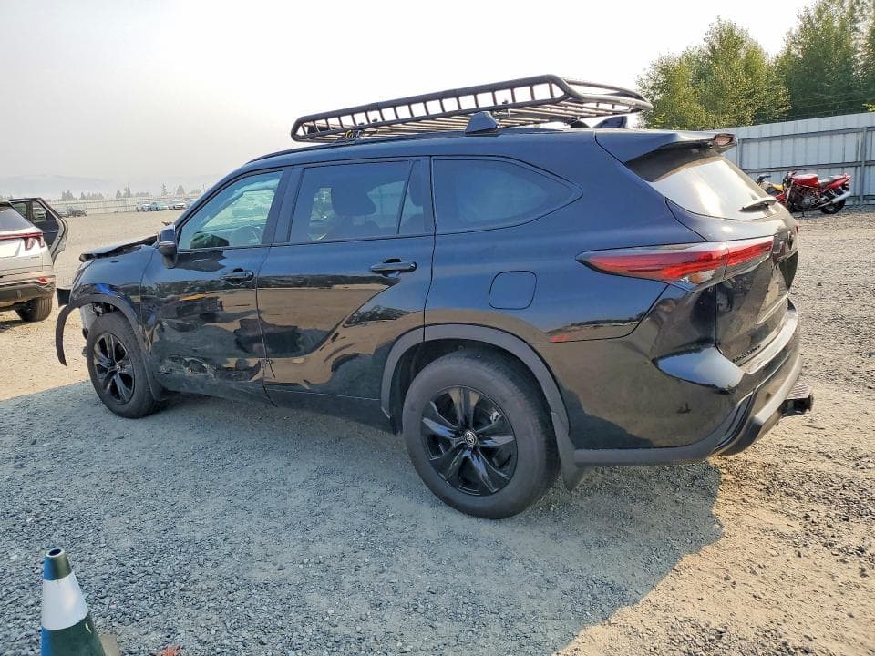 2025 TOYOTA HIGHLANDER HYBRID XLE NIGHTSHADE 2