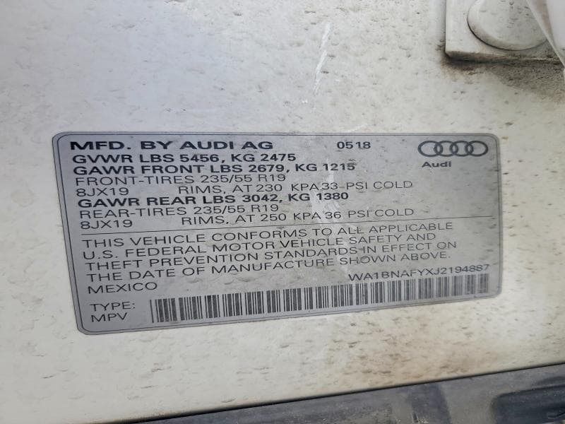 2018 AUDI Q5 PREMIUM PLUS 13