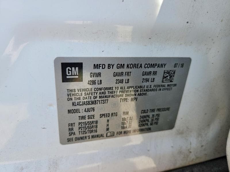 2019 BUICK ENCORE PREFERRED 14