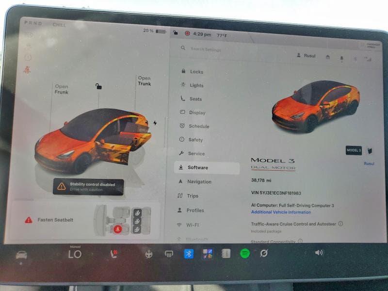 2022 TESLA MODEL 3 9