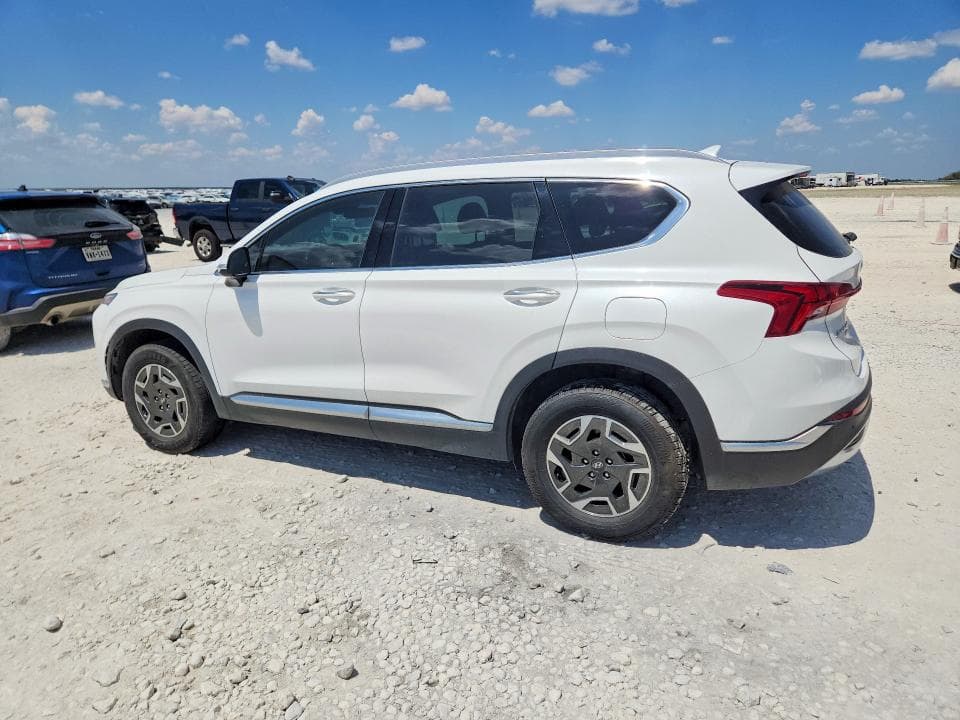 2022 HYUNDAI SANTA FE BLUE 2