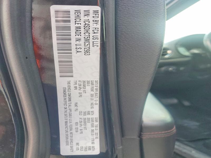2021 DODGE DURANGO R/T 13