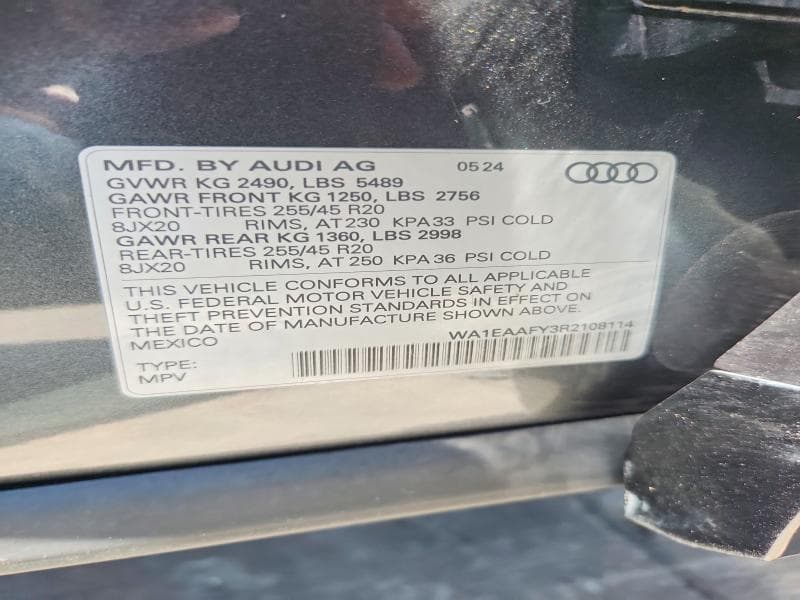 2024 AUDI Q5 PREMIUM PLUS 45 13