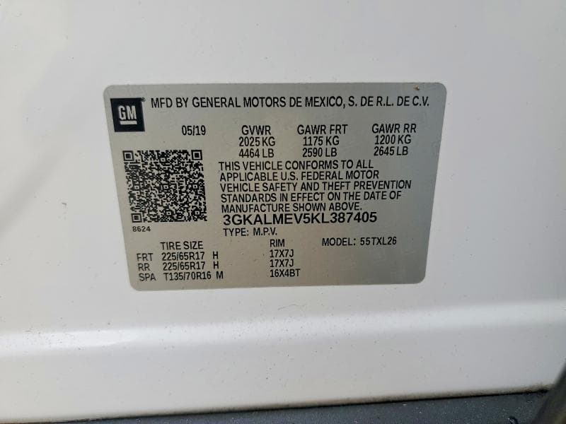 2019 GMC TERRAIN SLE 14