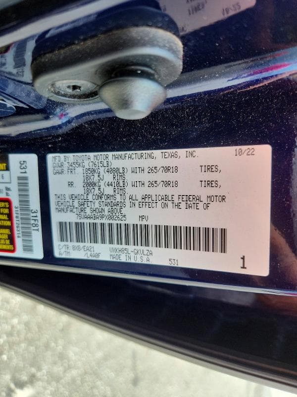 2023 TOYOTA SEQUOIA LIMITED 14