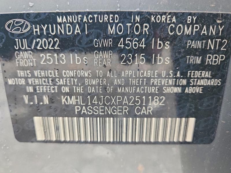2023 HYUNDAI SONATA N LINE 12
