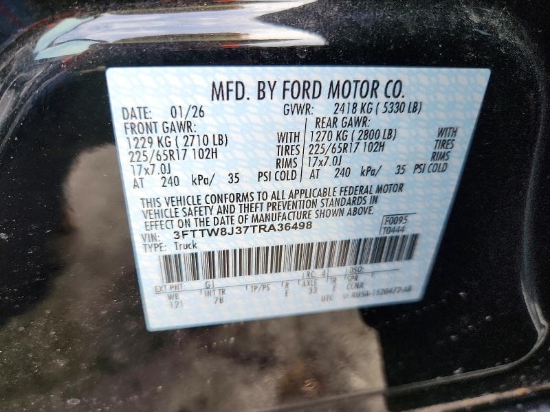 2026 FORD MAVERICK XLT 12