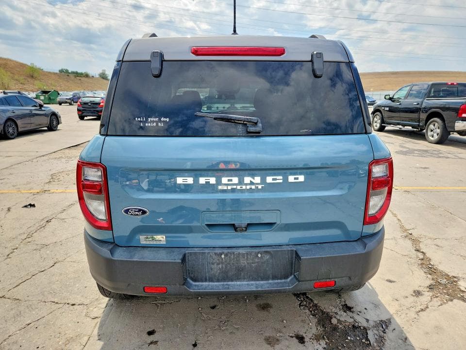 2022 FORD BRONCO SPORT BADLANDS 6
