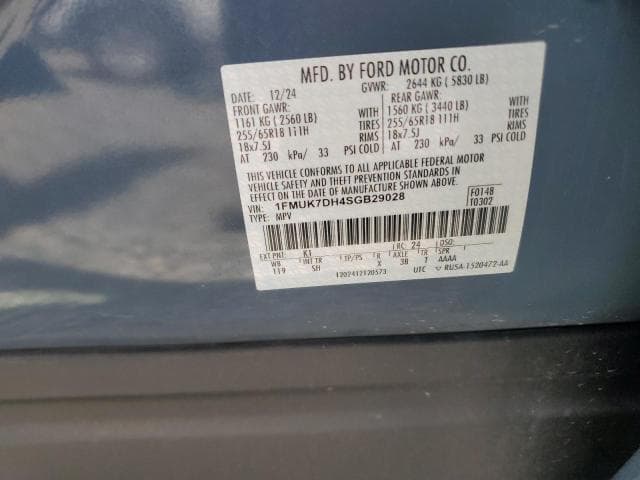 2025 FORD EXPLORER ACTIVE 13
