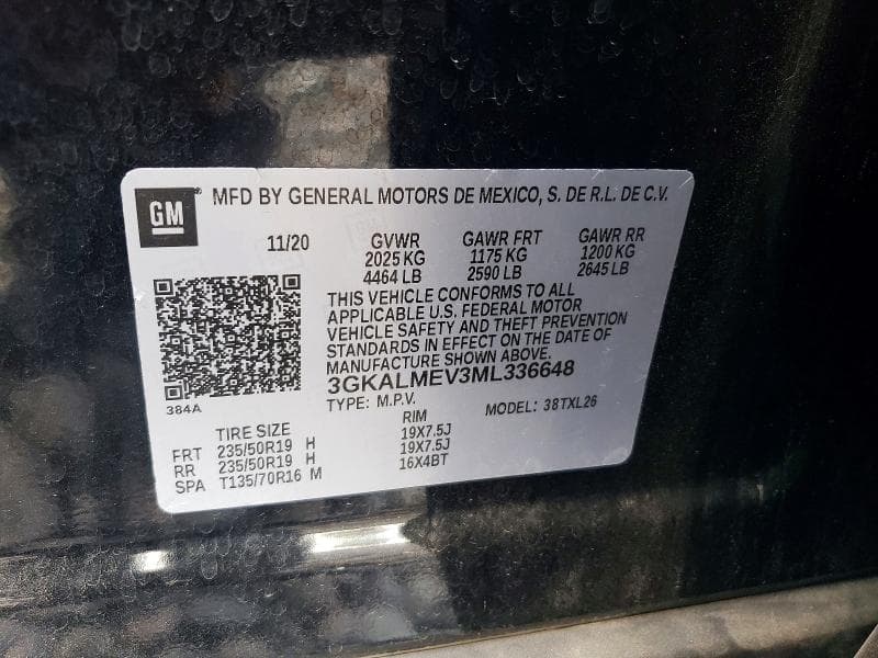 2021 GMC TERRAIN SLE 13