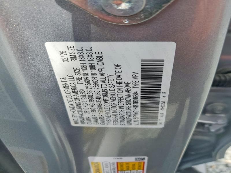 2026 HONDA PILOT EXL 13