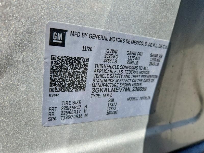 2021 GMC TERRAIN SLE 13
