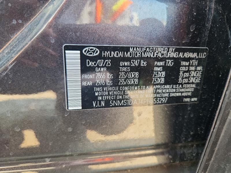 2023 HYUNDAI SANTA FE SE 13