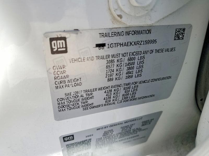 2024 GMC SIERRA C1500 12