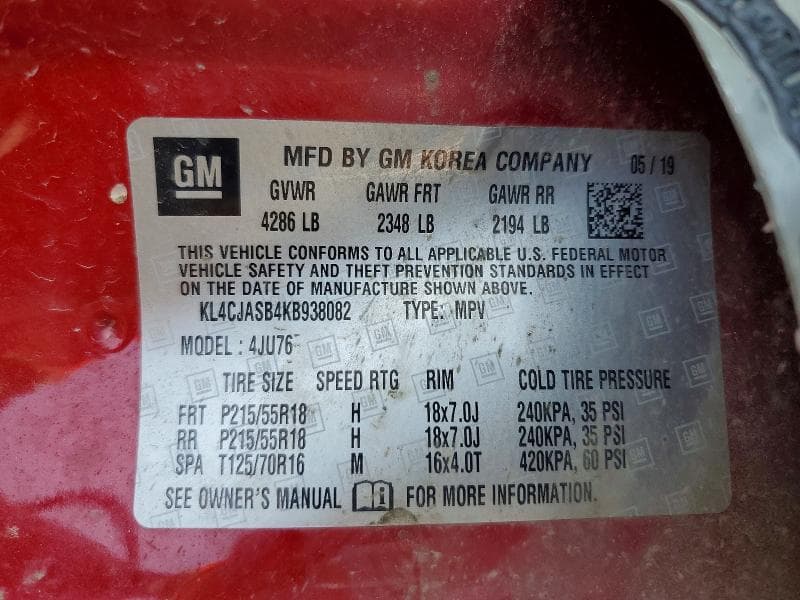 2019 BUICK ENCORE PREFERRED 13