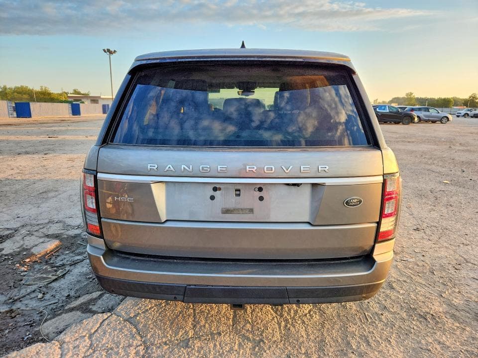 2017 LAND ROVER RANGE ROVER HSE 6
