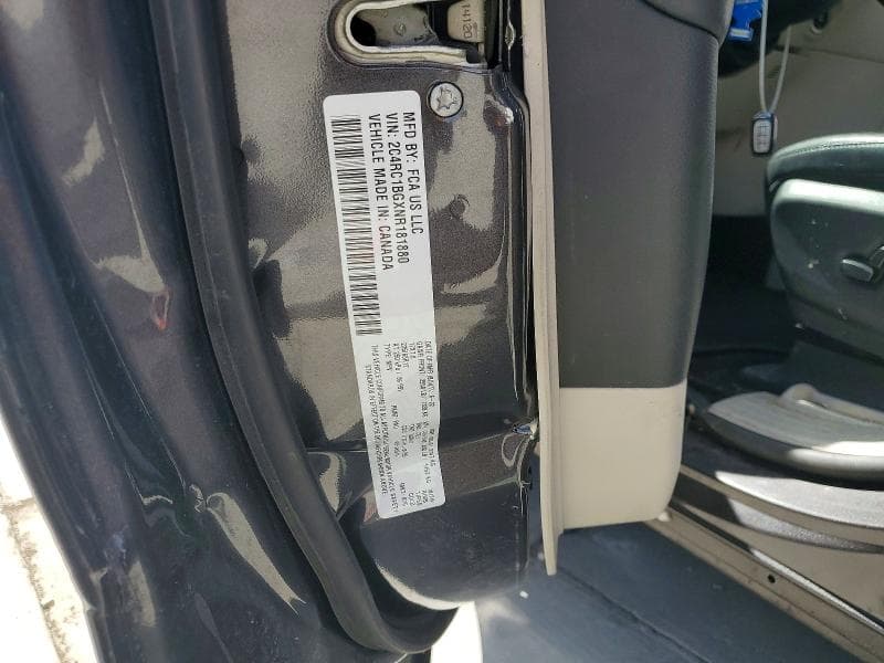 2022 CHRYSLER PACIFICA TOURING L 12