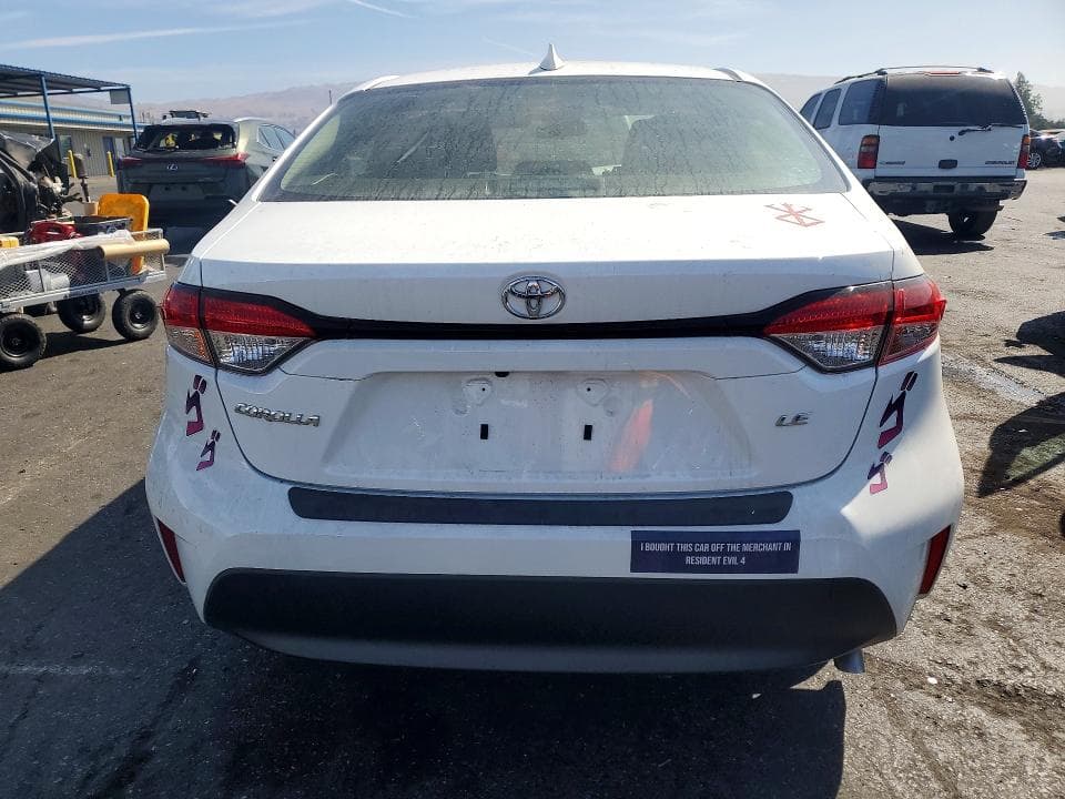 2026 TOYOTA COROLLA LE 6