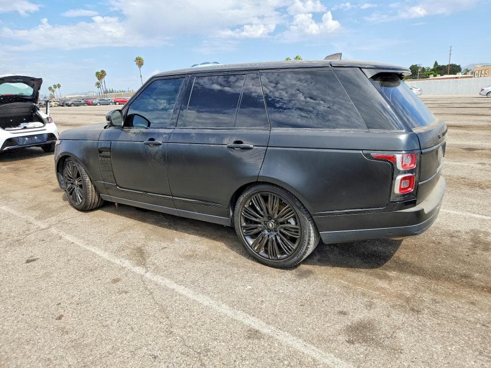 2019 LAND ROVER RANGE ROVER SUPERCHARGED 2