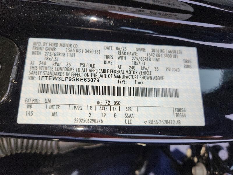 2025 FORD F150 XLT 12