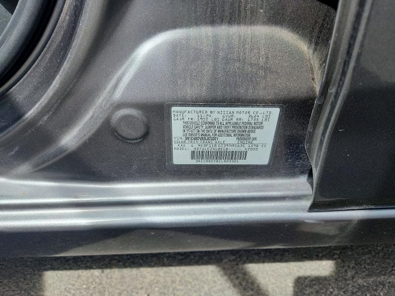 2025 NISSAN VERSA S 12