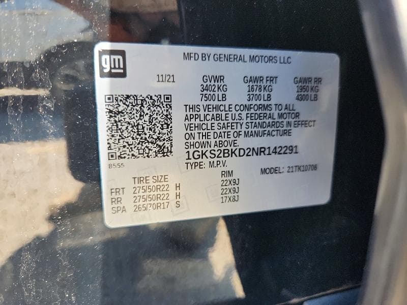 2022 GMC YUKON SLT 13