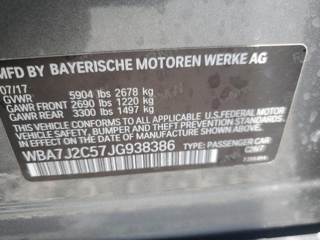 2018 BMW 740 XE 12