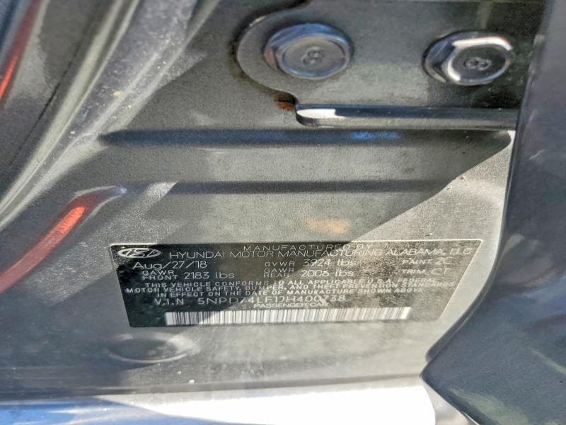 2018 HYUNDAI ELANTRA SE 13