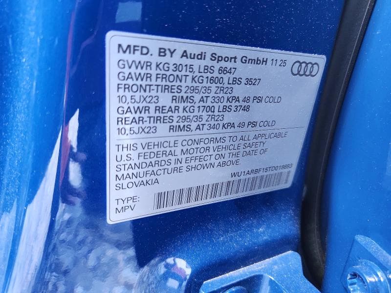 2026 AUDI RS Q8 13