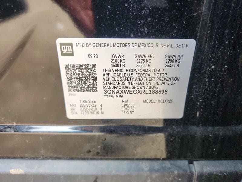 2024 CHEVROLET EQUINOX RS 12