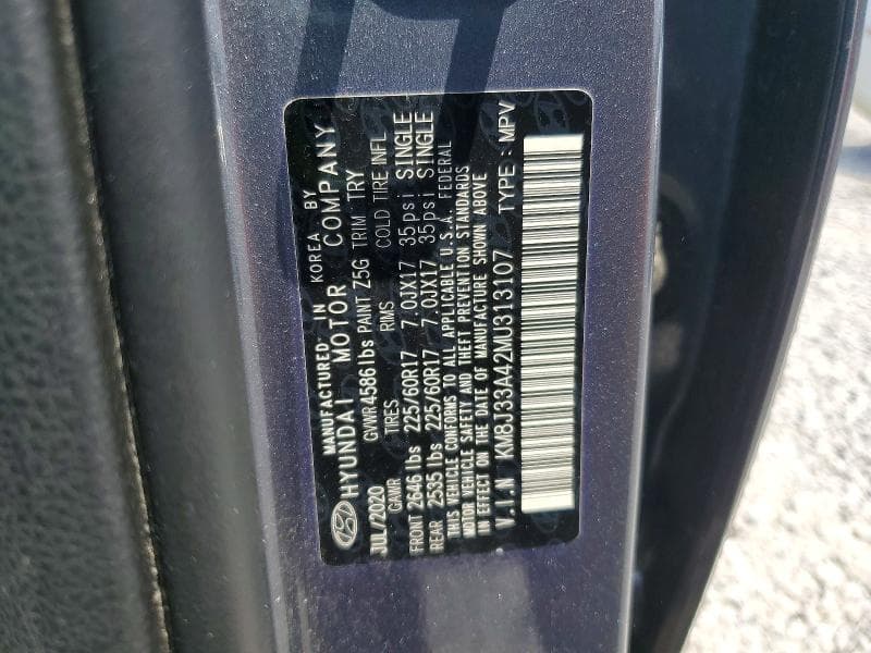 2021 HYUNDAI TUCSON VALUE 13