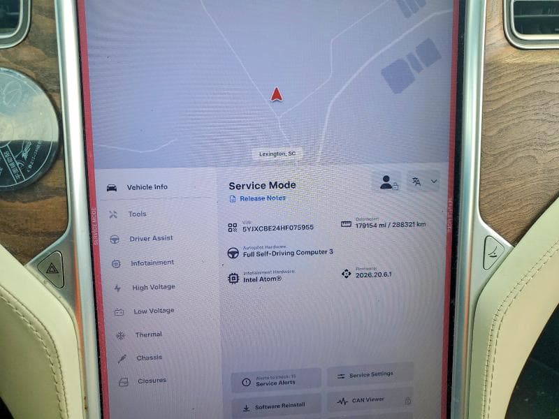 2017 TESLA MODEL X 9