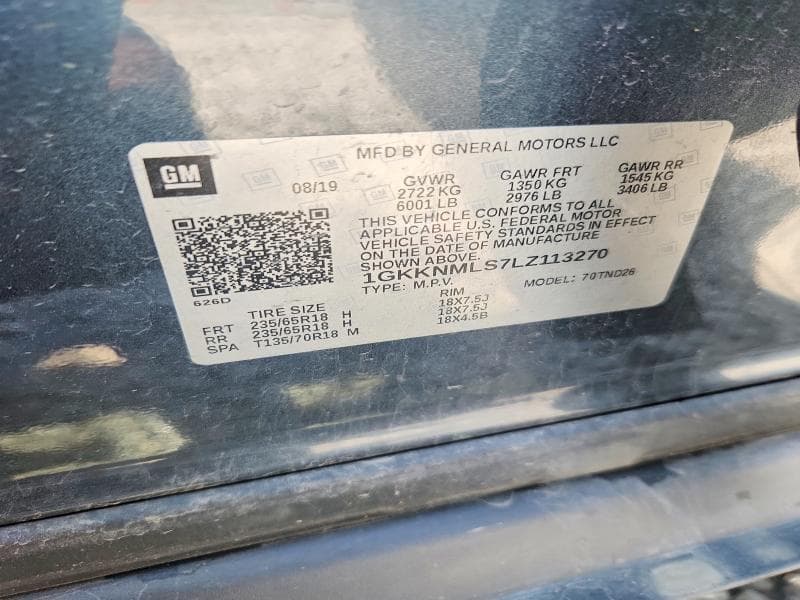 2020 GMC ACADIA SLT 13