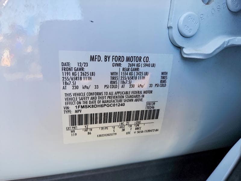 2023 FORD EXPLORER XLT 13