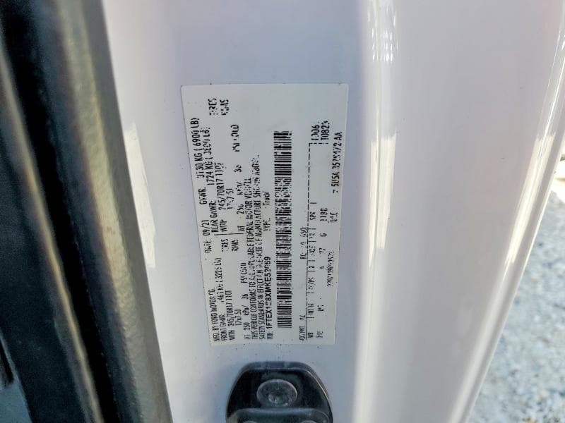 2021 FORD F150 SUPER CAB 13